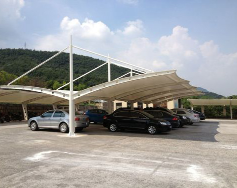 市面上常見(jiàn)的4款膜結(jié)構(gòu)停車棚樣式解讀